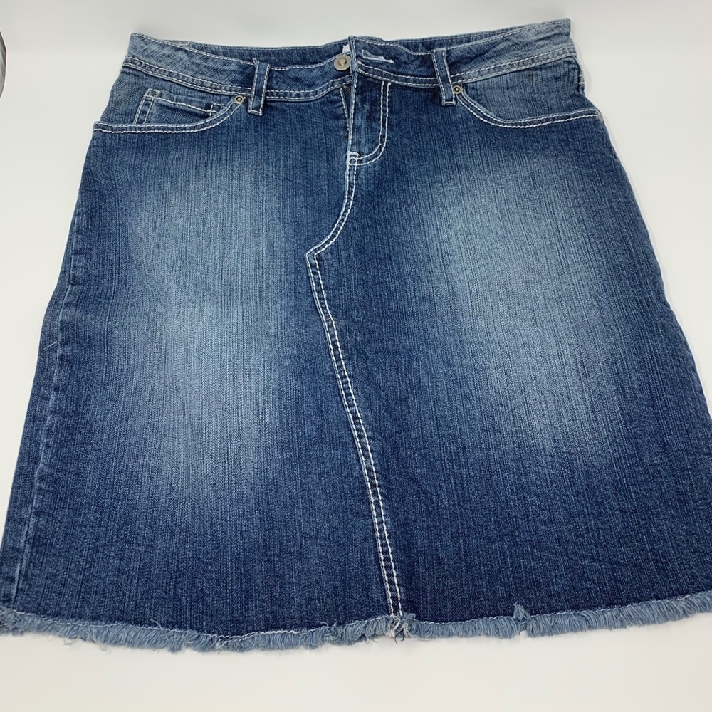 Xhiliration Jean Skirt